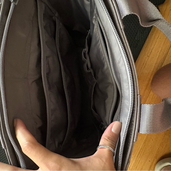 Dagne Dover Petra Convertible Tote Bag in Ash Grey - Picture 6 of 11